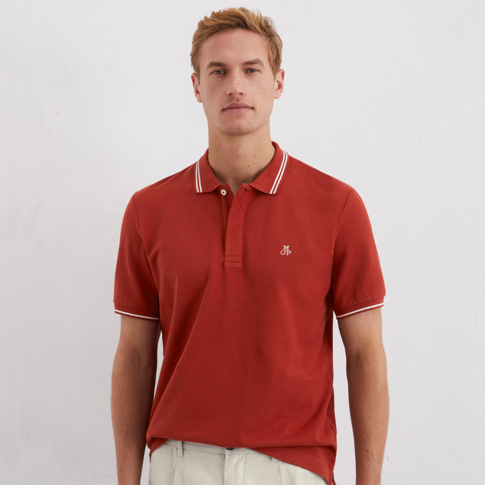 Poloshirt  Marc O'Polo Piqué regular aus reiner Bio-Baumwolle