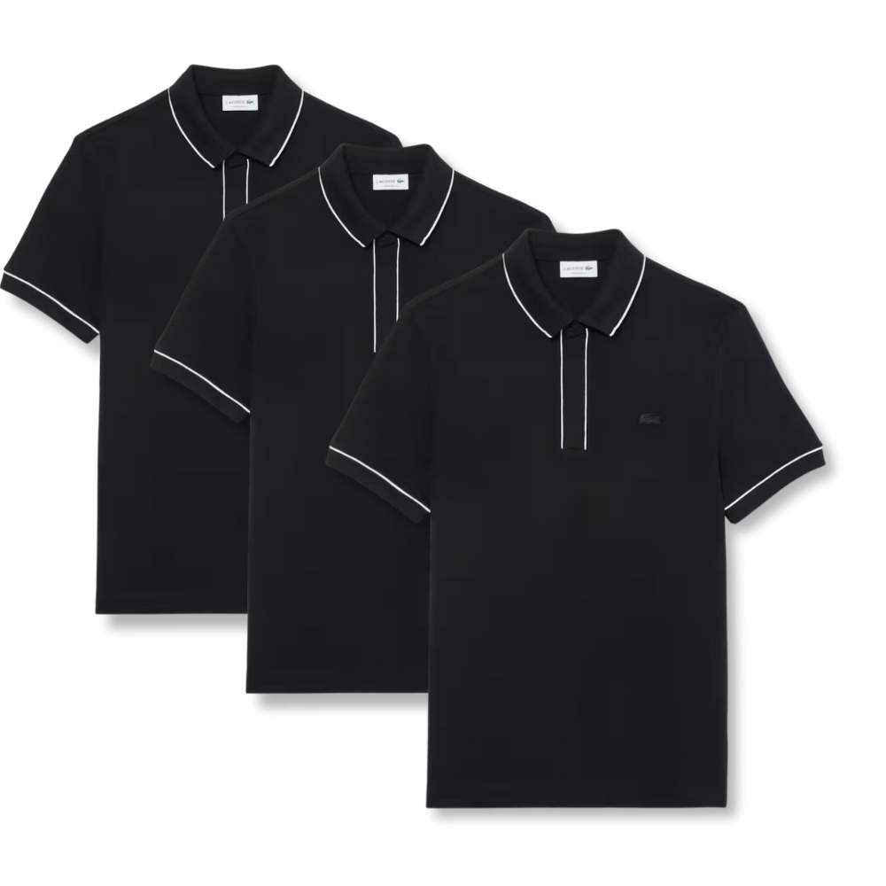 Polo Lascote Regular Fit-Polohemd Paris aus Stretch-Piqué