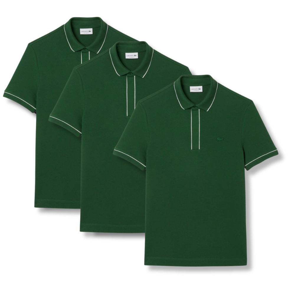 Polo Lascote Regular Fit-Polohemd Paris aus Stretch-Piqué